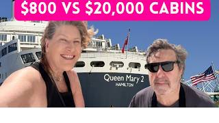 Queen Mary 2 Cabin Tour: Inside, Balcony, &amp; Every Grill Suite Compared!