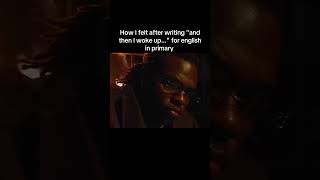 How I felt after writing “and then I woke up…” in primary school 😭