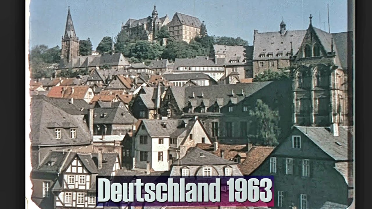 Deutschland 1963 - Teil 3/6  - Harz - Melsungen - Marburg - Duderstadt - Goslar - Hann. Münden