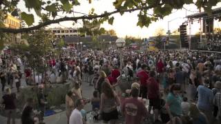 Sammy Hagar Concert Time lapse in Vernon Street Town Square