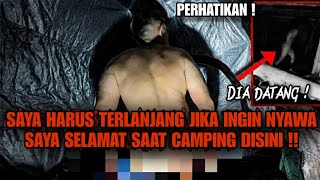 CAMPING HORROR : HANTU PEMAKAN KEMALUAN PRIA DATANG MENGHAMPIRI SAYA !!