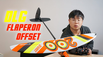 Offsetting Your DLG Flaperons For The Best Performance