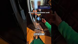 Müşteri sporcu maması verdi 😂😱 #shorts #viral #keşfet #kurye #reels #tiktok #fyp #trendyolgo