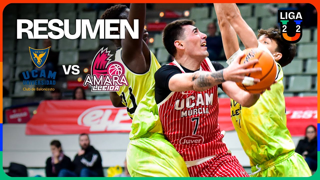 UCAM Murcia - Amara Lleida RESUMEN U22 | Liga U 2025-26 Jornada 11
