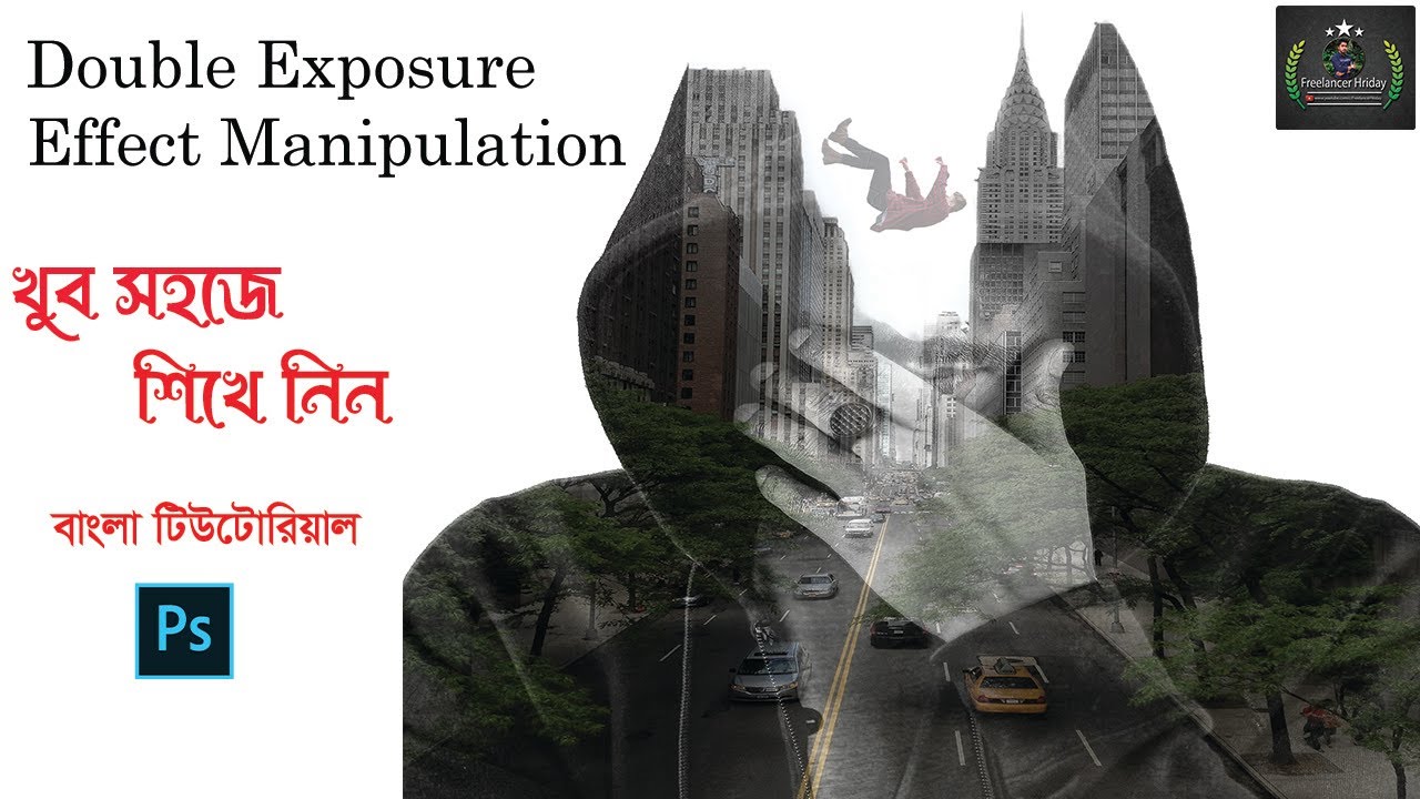 Double Exposure Manipulation in Photoshop | Easy Effect Photo edit ...
