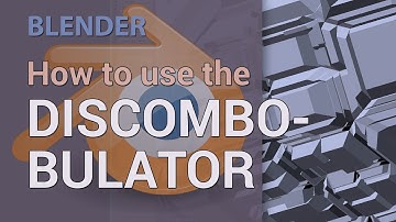 How to use the Discombobulator to create greebles in Blender