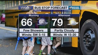 Bus Stop Forecast Friday, April 26, 2019