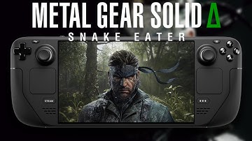 Metal Gear Solid Delta on Steam Deck | How to Boost FPS | Eclipse Mod