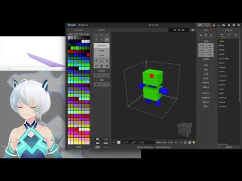 clusterでボクセルアバターが出せるように、まずはマジカボクセルで作ってみよう編