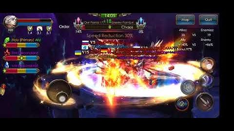 LoD legacy of discord Darktogrul cheating again see how much double aura effect he hit me with