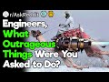 "Are You Fricking Serious!?" Engineers' Moments