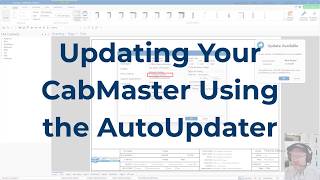 A Minute with Mike: Updating Your CabMaster Using the AutoUpdater