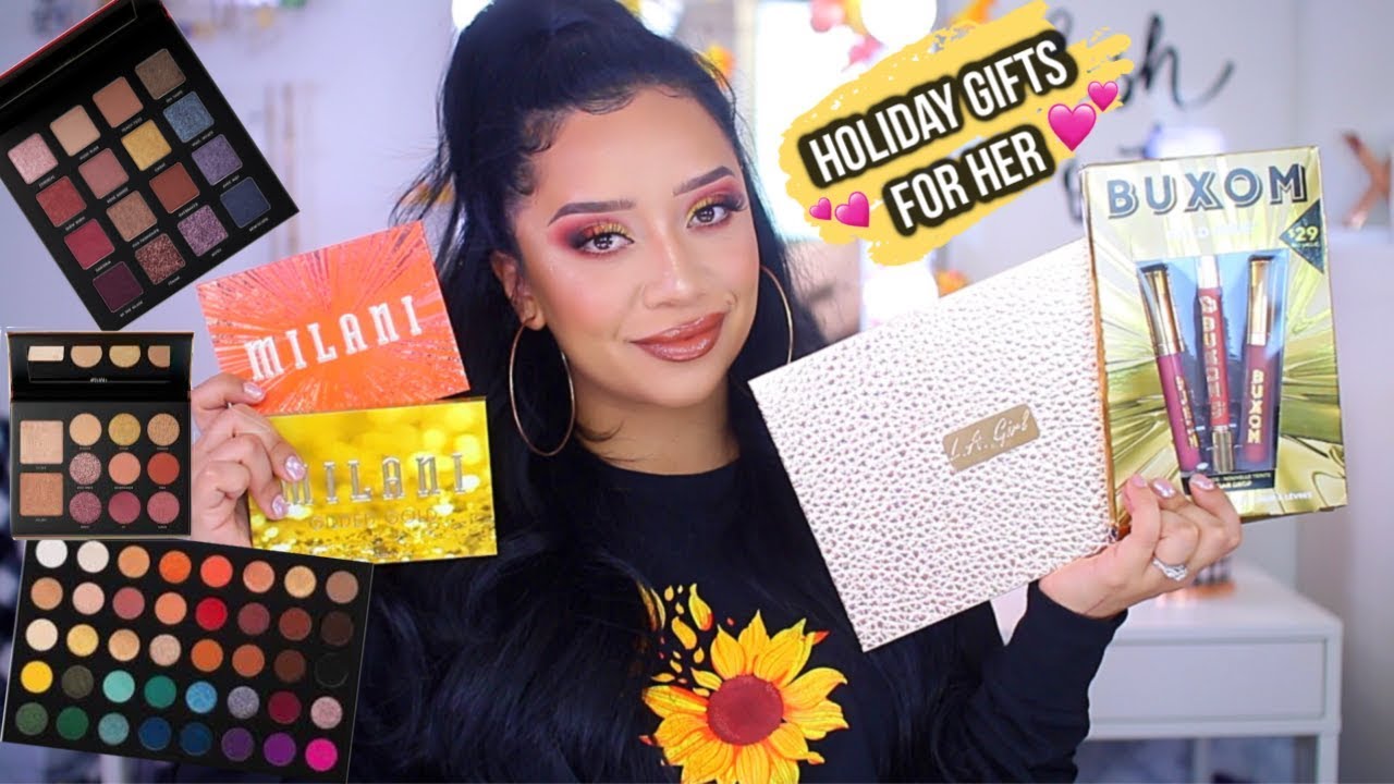 AFFORDABLE & DRUGSTORE HOLIDAY PALETTES | holiday gift guide 2019