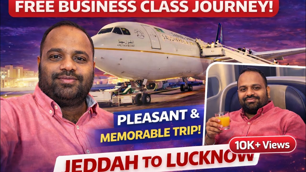 Pleasant & memorable journey from Jeddah to Lucknow | Lucknow Travel Vlog 