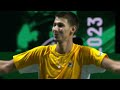 Highlights: Otto Virtanen (FIN) v Alexei Popyrin (AUS) | Davis Cup Finals 2023