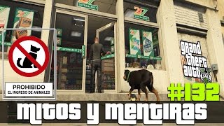 Gta V Mitos Y Mentiras Que Pasa Si Entramos Con Chop A Una Tienda Que Prohibe Animales??