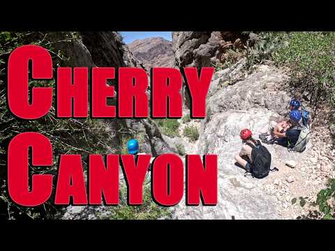 Canyoneering Cherry Canyon w/ Natural Anchors May 2026 (Virgin River Gorge)