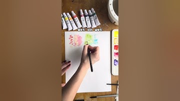 A guide to the very basics of watercolour techniques