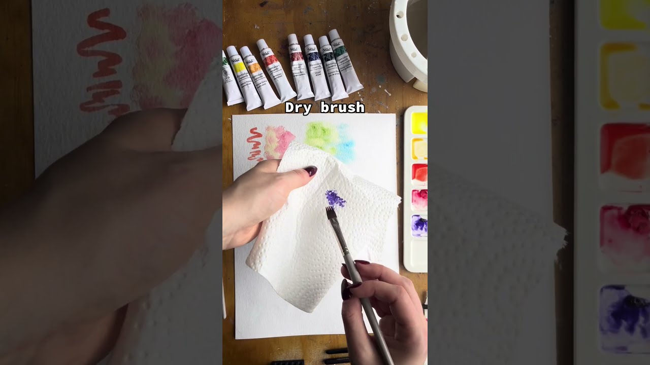 A Guide To The Very Basics Of Watercolour Techniques