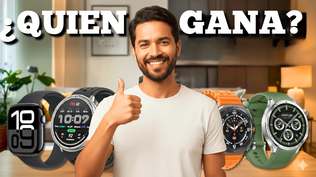 Reloj Normal NO COMPRES Un Reloj Normal TOP 5 Smartwatch RESISTENTES 2026 - YouTube
