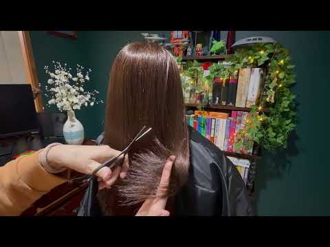 ASMR Haircut & Play With Soft Talking