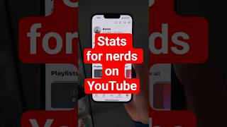 Stats for nerds on YouTube