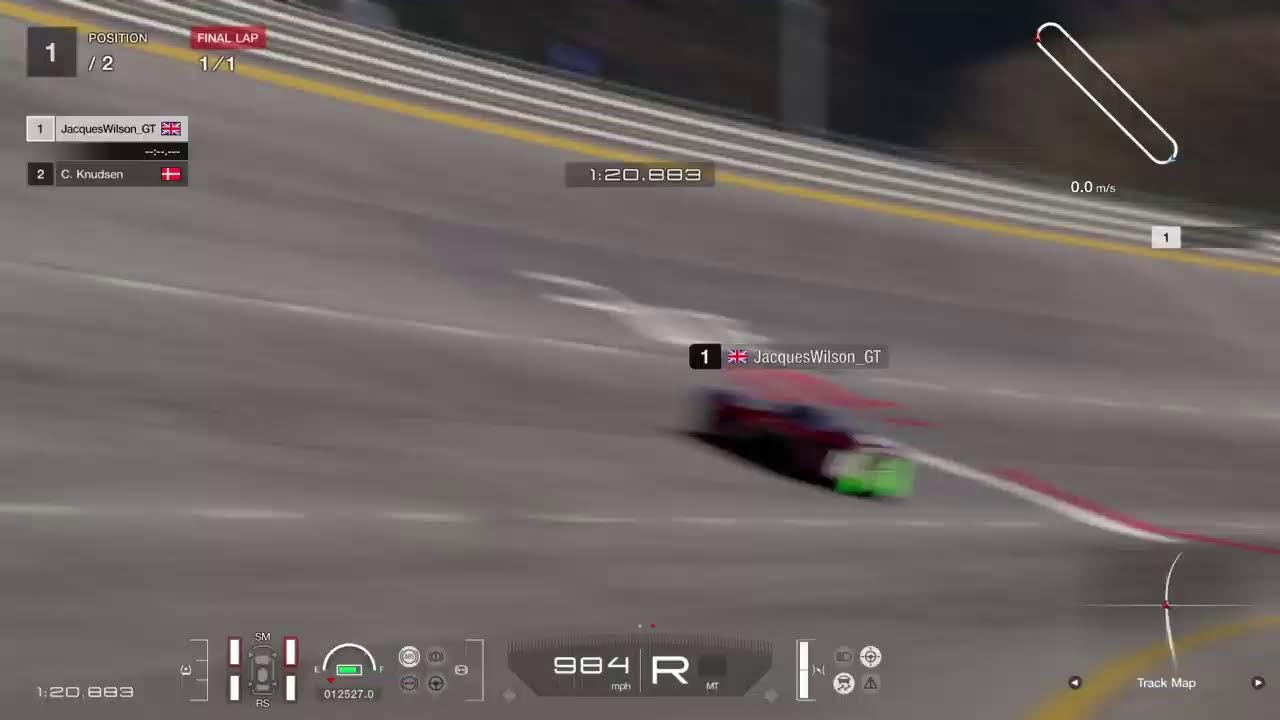 GT7 Speed Glitch Tomahawk X 1min 28secs