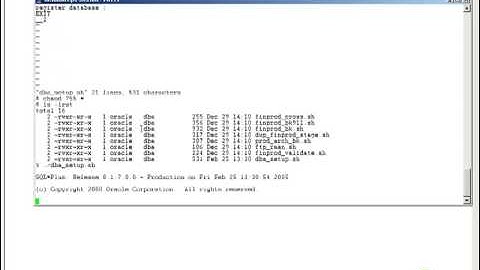 Oracle RMAN Demonstration