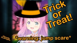 【Hololive / English sub clip】The spookiest moment from Lunas Halloween stream.