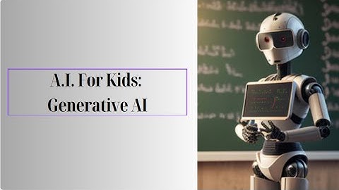 Generative AI for Kids 🎨 | How AI Creates Pictures, Music, Stories & More!