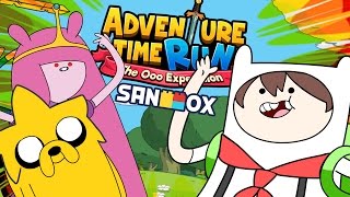 도각수 샌드박스 스튜디오에서 실제 달리기를 하다!? [어드벤쳐 타임 런: 모바일게임] Mobile Game - Adventure Time Run - [도티] screenshot 2
