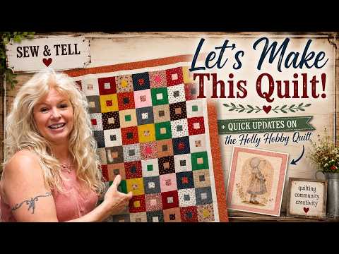 Jelly roll quilting tutorial sew and tell