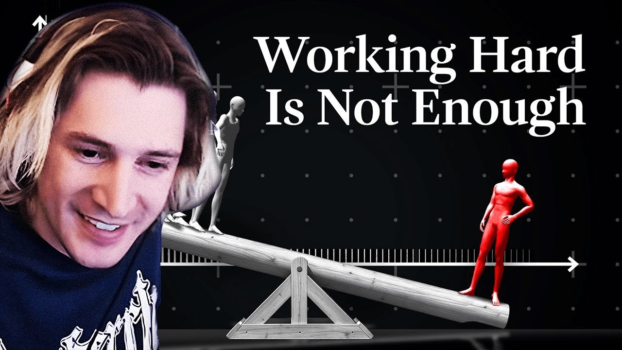 xQc Reacts to "You've Likely Been Playing The Game of Life Wrong" By Veritasium