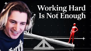 xQc Reacts to "You've Likely Been Playing The Game of Life Wrong" By Veritasium