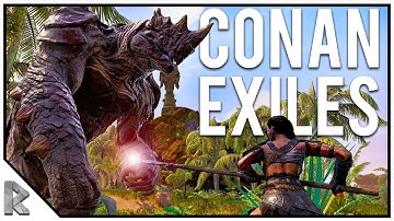 CONAN EXILES EARLY ACCESS! First Impressions, Character Creation - Conan Exiles Gameplay #1