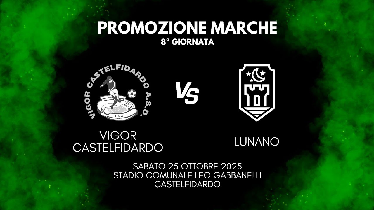 Vigor Castelfidardo 1-2 Lunano | Highlights | Promozione - 8ª Giornata