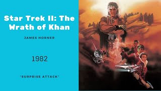 Star Trek II The wrath of Kahn | Surprise Attack | James Horner (1982)