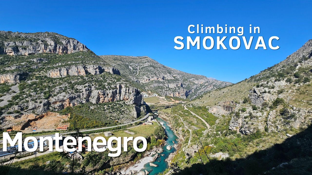 Rockclimbing in Montenegro: Smokovac