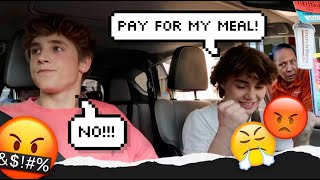 ARGUING In The DRIVE THRU To See Peoples REACTIONS Prank! *Kicked Out*