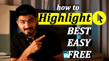 How to Highlight Cursor in Windows 10 | Highlight Mouse Pointer in Windows 10 EP:05