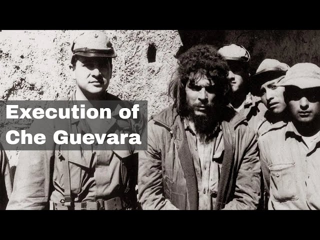 9th October 1967: Execution of Marxist revolutionary icon Ernesto ‘Che’ Guevara in Bolivia class=