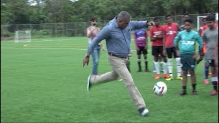 Fijian Minister for Commerce officiate at IYFA Youth Football Tournament