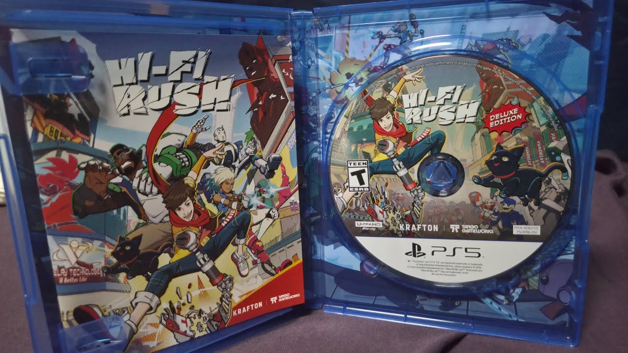 Hi-Fi Rush - Unboxing [PS5] | Physical Copy/Limited Run - YouTube