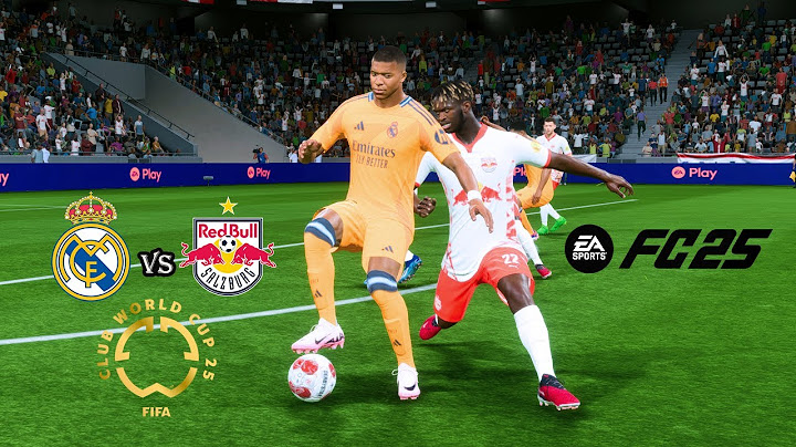FC 25 - RB Salzburg vs Real Madrid | Ft. Mbappé, Vini JR | FIFA Club World Cup 2025