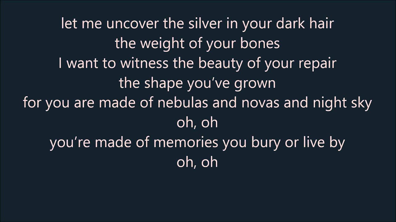 Vienna Teng - Never Look Away - Lyrics