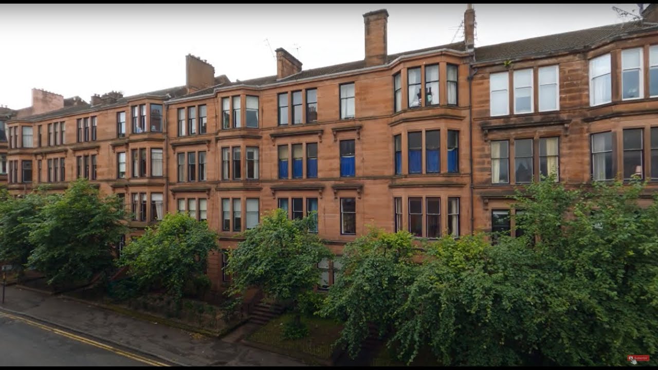 BL 13 Clarence Drive, Glasgow, UK YouTube
