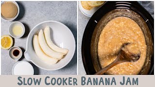 Slow Cooker Banana Jam 🍌🍞 Resimi