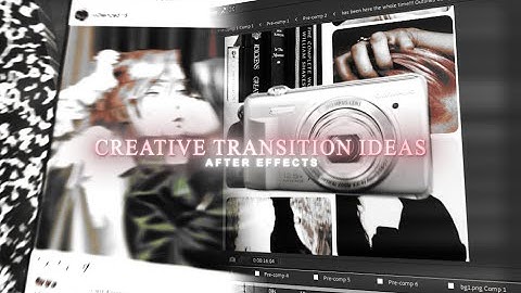 creative transition ideas + project files pt 13 | after effects