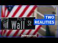 Wall Street, Main Street seeing different economies