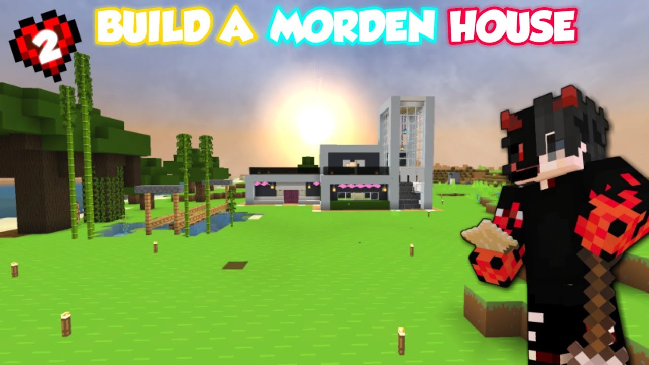 Build a Morden House and Automatic Potato Farm 🔥| Fire Force SMP [#2 ...